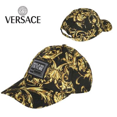 명품모자 베르사체 남녀공용 블랙 GOLD BAROQUE 캡 모자
