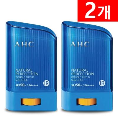 DHC선크림 ahc 내추럴 퍼펙션 프레쉬 선크림 22g, 2개, 22g(파랑)