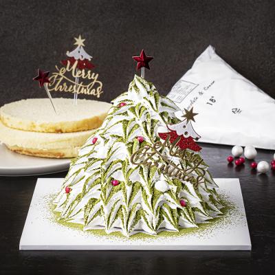 케이크만들기세트 [로켓프레시] 후앙 크리스마스 트리 케익 만들기 세트 515g, 1세트