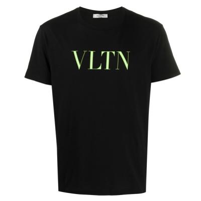 발렌티노 [발렌티노] 11주년 VLTN 로고 프린트 티셔츠 UV3MG10V 3LE HW8