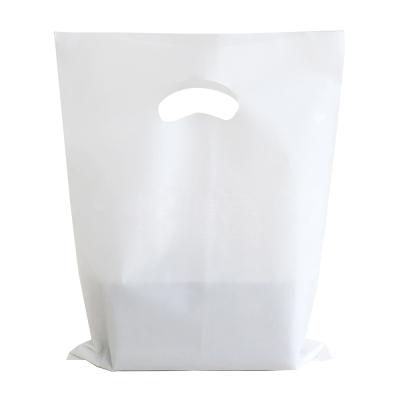쇼핑백주문제작 링 비닐 가방 40 x 50 cm, 백색, 100개