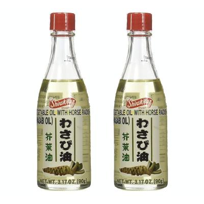 와사비오일 시라키쿠 와사비 오일 Shirakiku Vegetable Oil with Horseradish (Wasabi Oil) 2팩 90g
