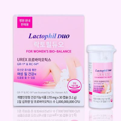 유렉스유산균 여성 질 유산균 락토필듀오 30캡슐(1개월분) 유렉스 프로바이오틱스 개별인정형 건강기능식품
