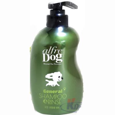 강아지목욕시키는법 풍부한 한방 보습 전견죵 삼푸앤린스 500g 애완견냄새