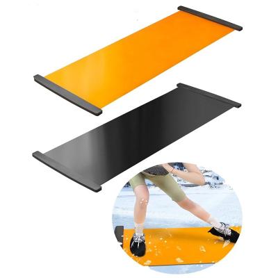 밸런스보드 슬라이드보드 홈트레이닝 스케이팅연습 근력운동기구, 블랙 - 2.0 * 0.5m
